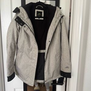 Rip Curl Light Gray Ski Jacket